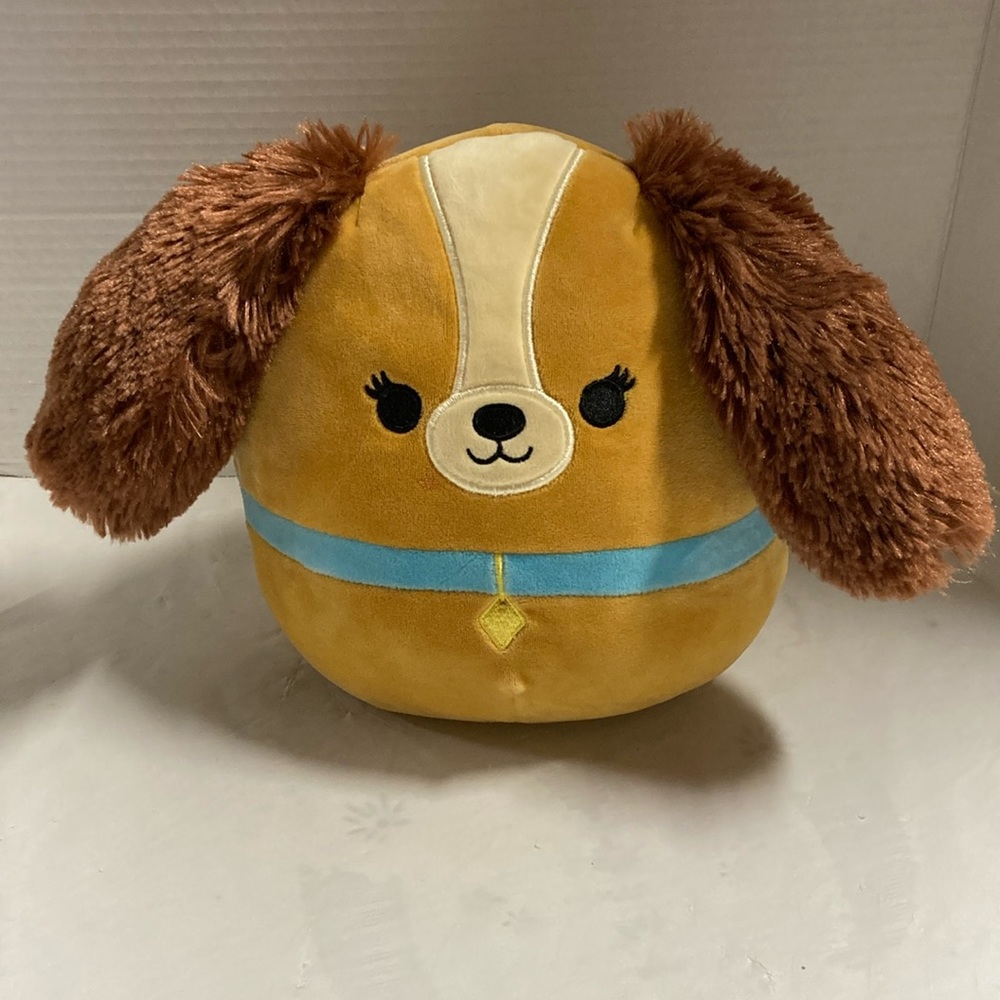 Disney Squishmallows Plush Lady from Lady and the Tramp Droopy Ears Super Soft